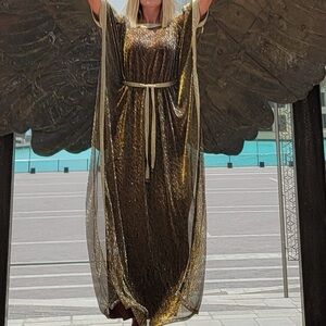 Long evening dress. One size dress